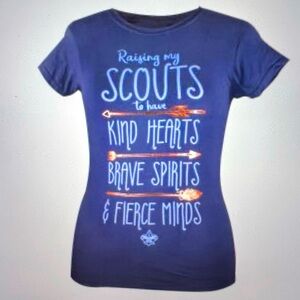 BSA: Scout mom shirt raising my scouts …